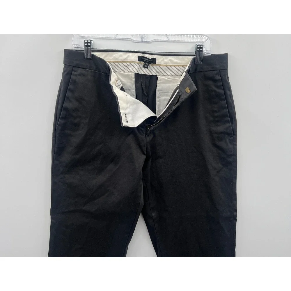 Banana Republic Fulton‎ Chino Mens Pants 33x34 Dark Gray Tailoring Performance